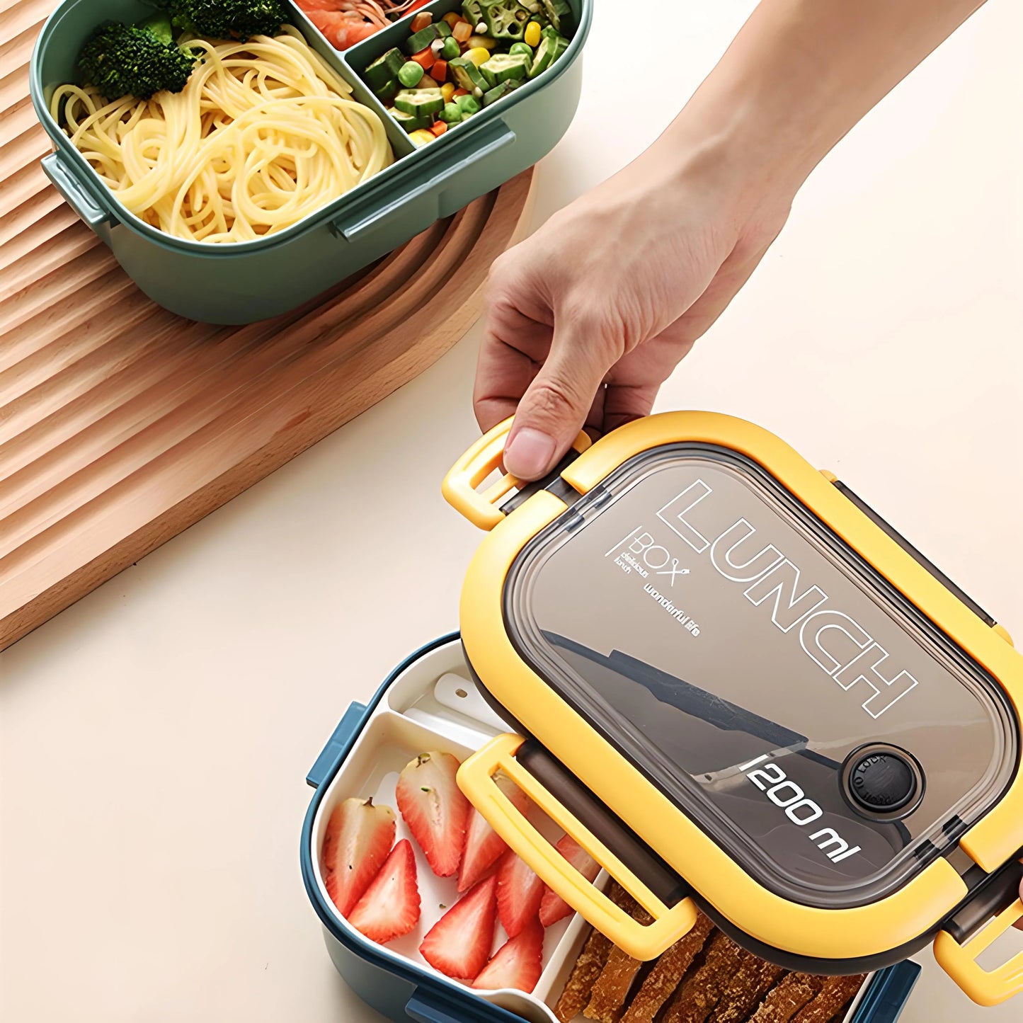 LunchBox Çok Katmanlı Yemek Termosu